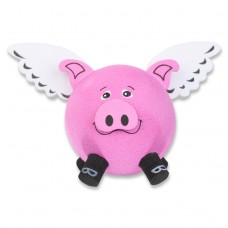 Tenna Tops Flying Pig Car Antenna Topper / Auto Dashboard Accessory (Fat Antenna) 